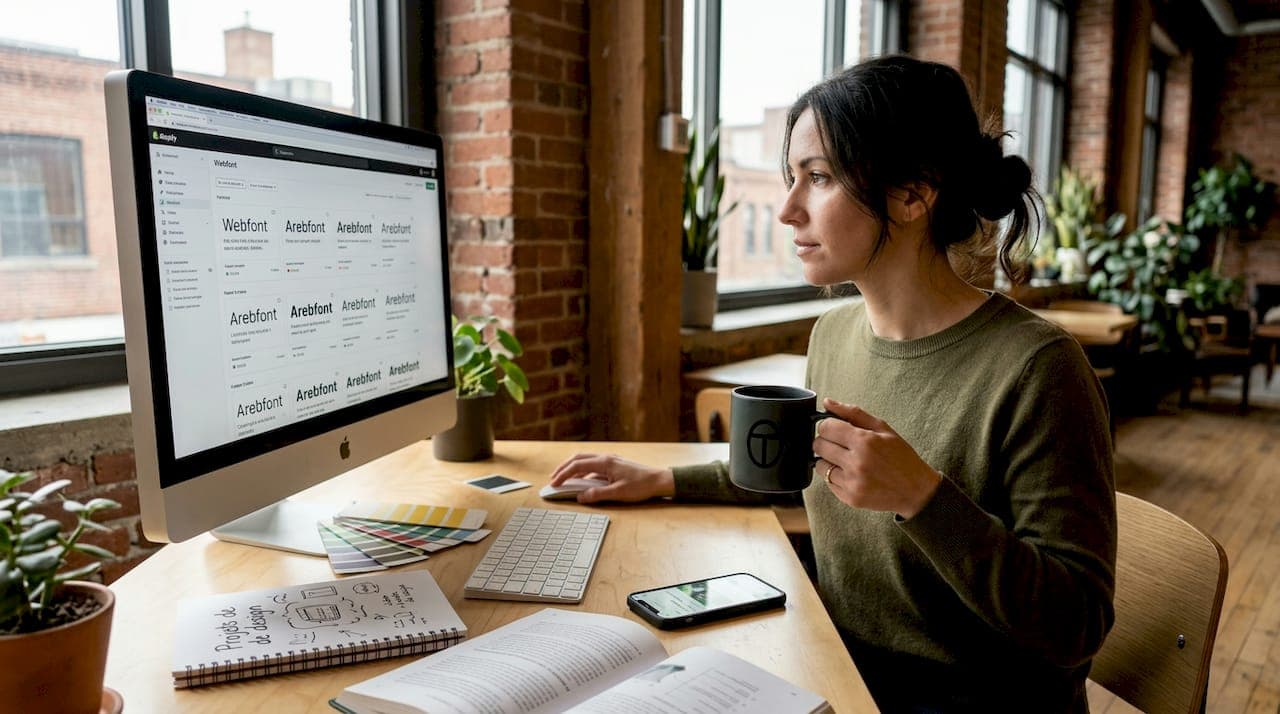 Rôle des webfonts en e-commerce : guide 2026